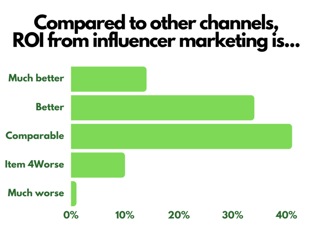 Influencer marketing ROI