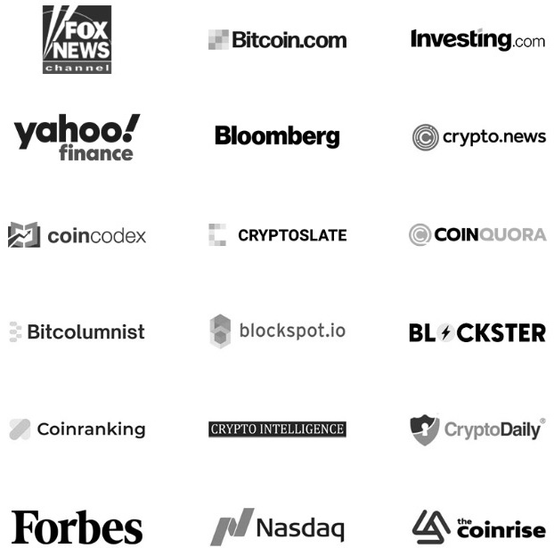 blockchain pr publisher logos